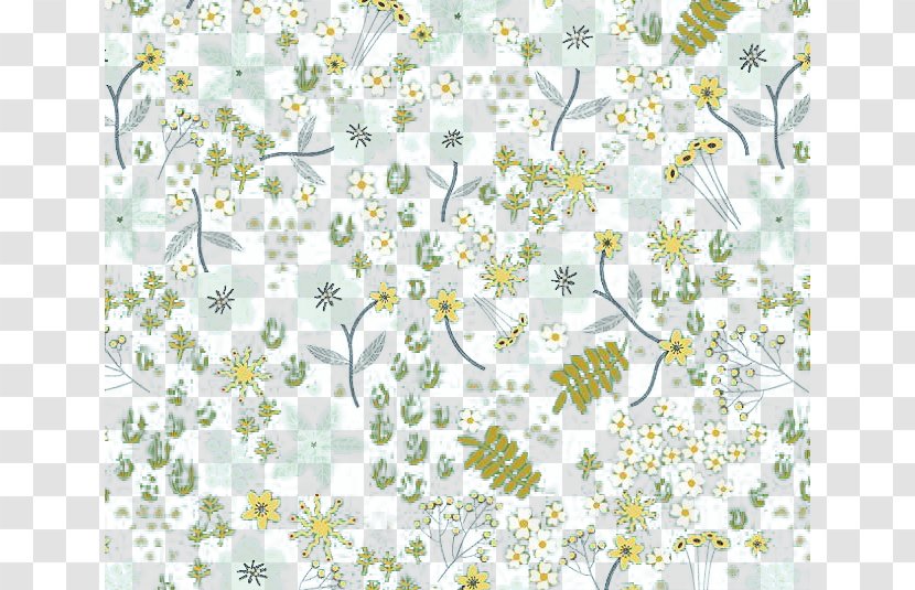 Nature Viridiplantae Illustration - Flower Arranging - Fresh Green Background Transparent PNG