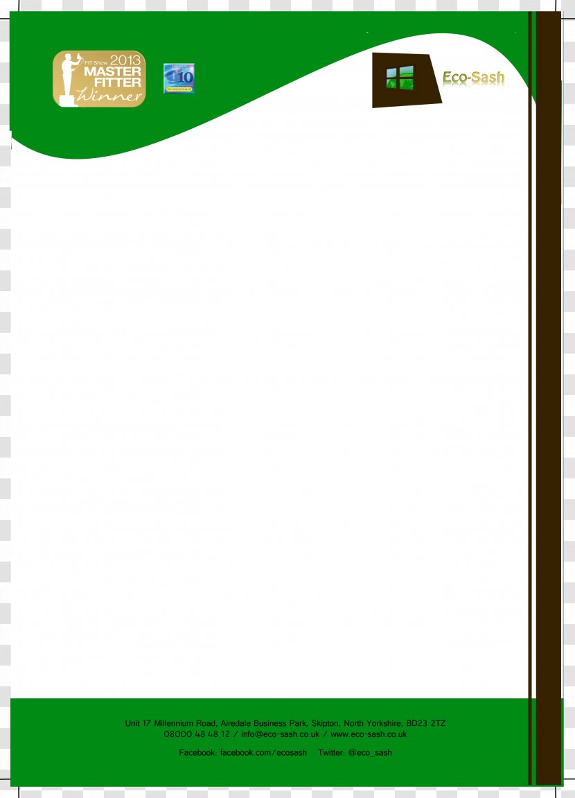 Paper Material Area - Green - Visit Card Transparent PNG