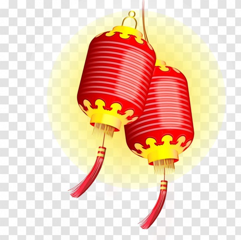 Chinese New Year Red Background - Papercutting - Lighting Accessory Light Fixture Transparent PNG