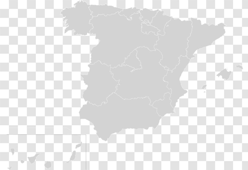 Spain World Map Illustration Stock Photography - White Transparent PNG