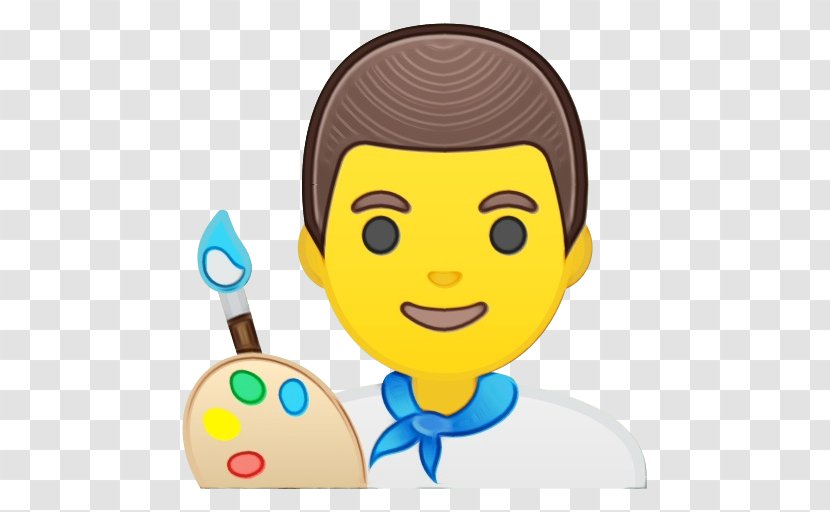 Police Emoji - Child - Happy Transparent PNG