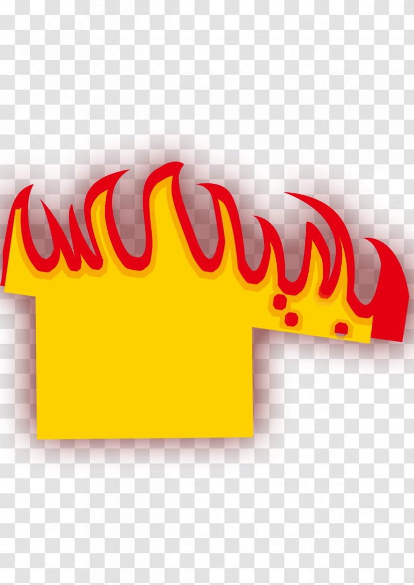 Download Flame Logo - Yellow - Effect Transparent PNG