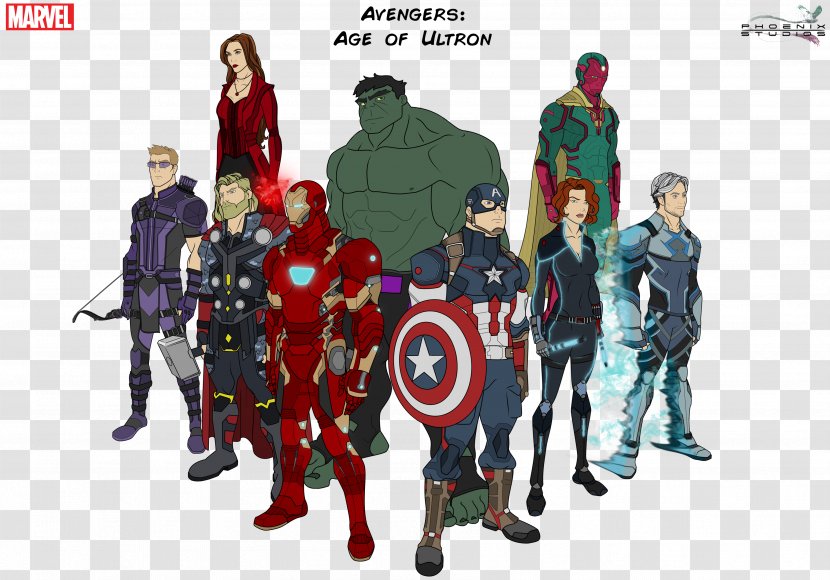 Captain America Ultron Black Widow Superhero Panther - She Hulk Transparent PNG