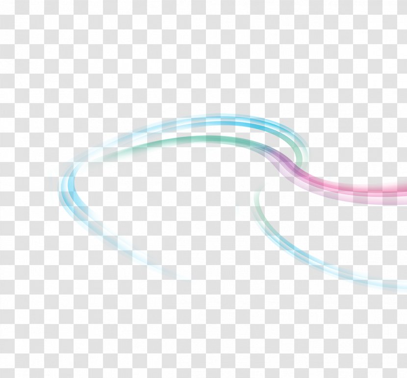 Light Blue Ribbon Transparency And Translucency - Product Transparent PNG