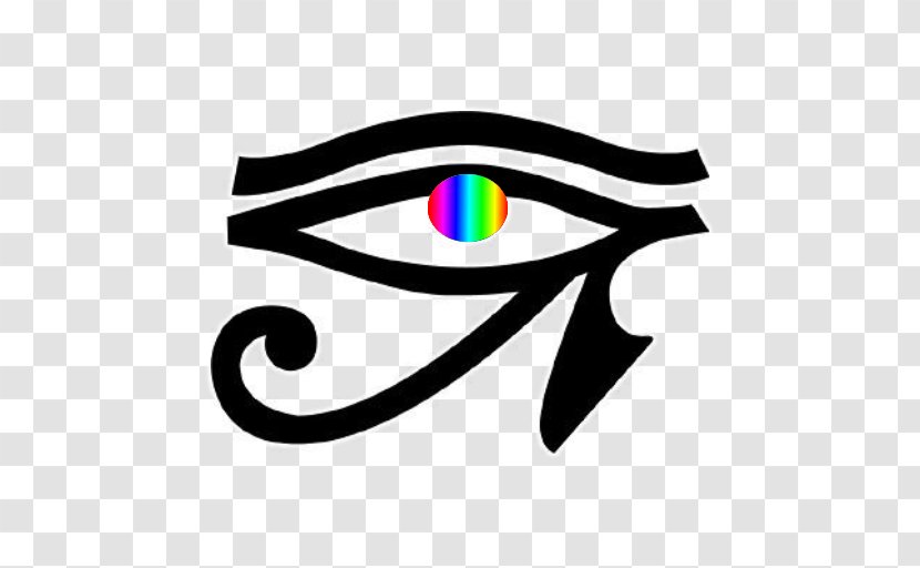Egyptian Hieroglyphs Eye Of Horus - Logogram - Mau Transparent PNG