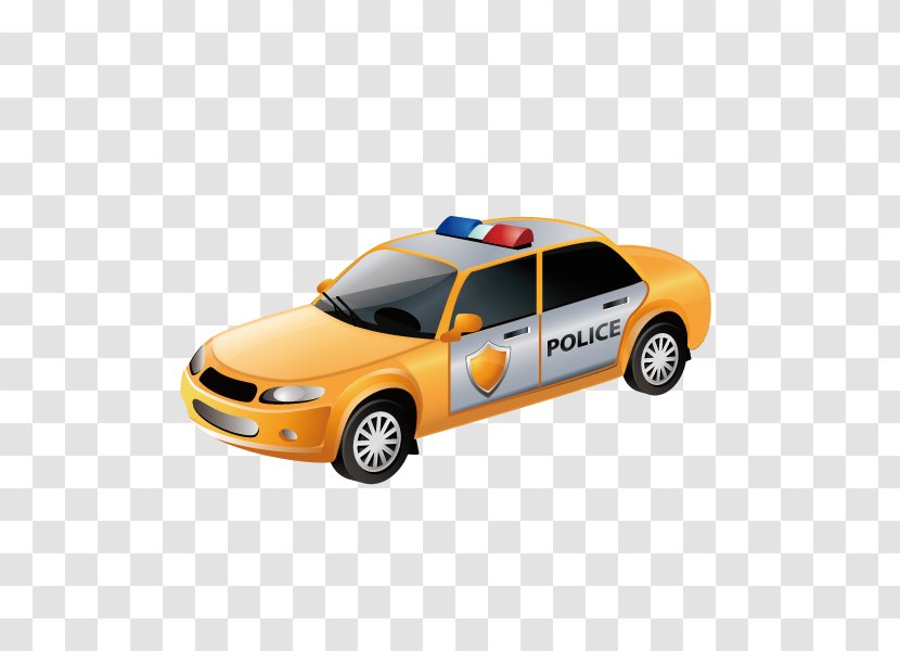 Car ICO Icon - Brand - Police Car,Yellow Police,crime Transparent PNG