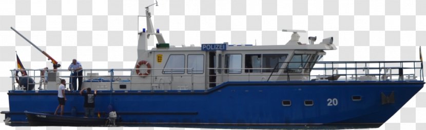 Fishing Trawler Ship Riverboat Police Watercraft - Mode Of Transport - Boat Transparent PNG