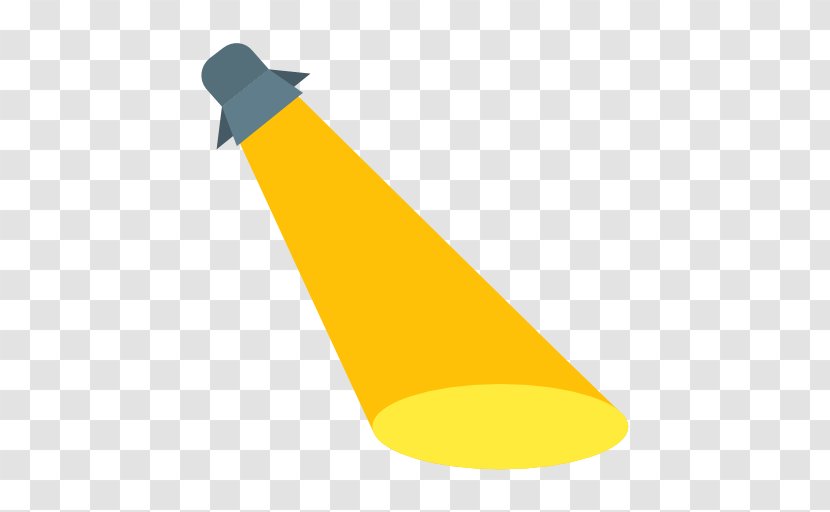 Clip Art - Yellow - Spotlight Icon Size Transparent PNG