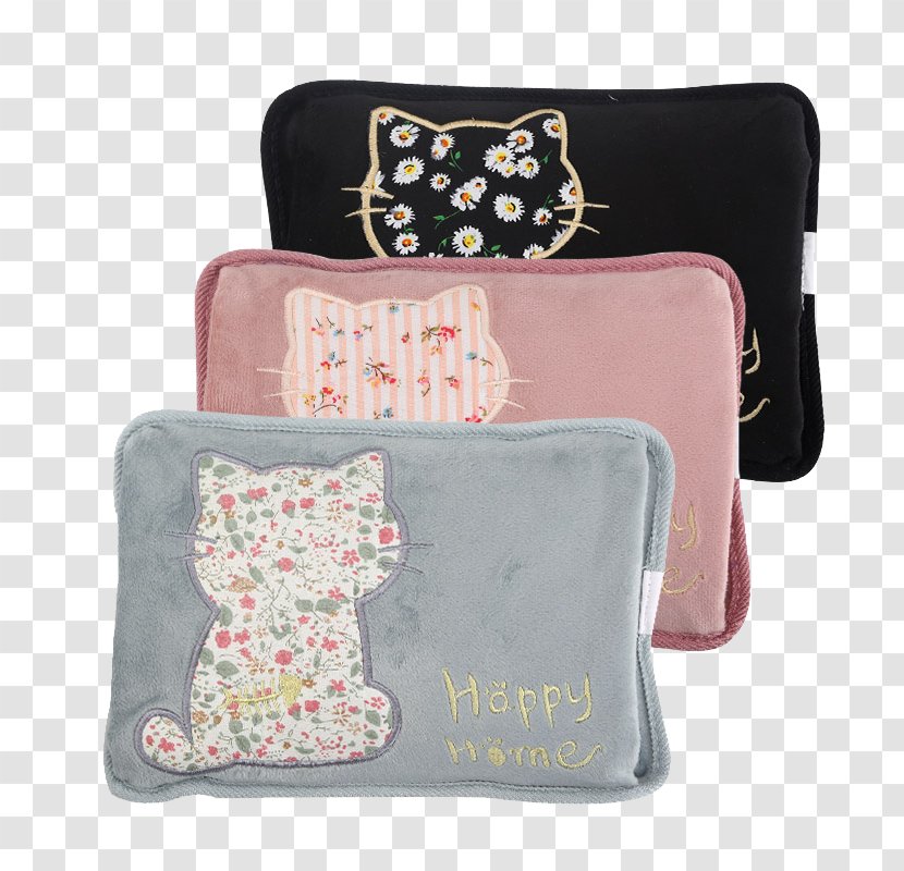 Coin Purse Winter Couch Cushion Textile - Cartoon - Hot Water Bottle Transparent PNG