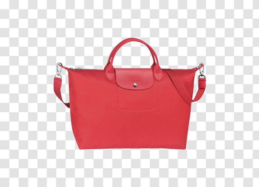 Handbag Longchamp Tote Bag Pliage - Magenta Transparent PNG