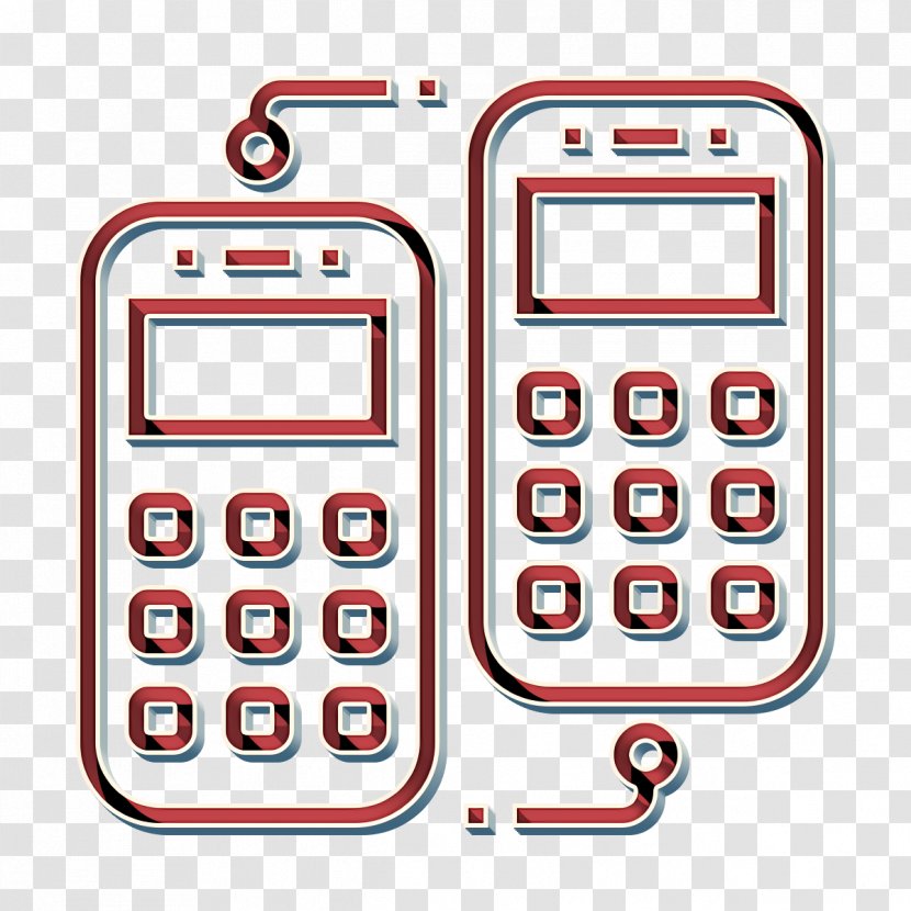 Telephone Icon - Smartphone - Office Equipment Calculator Transparent PNG
