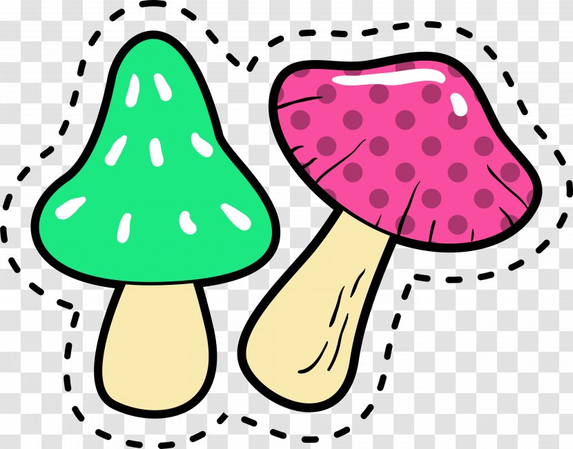 Mushroom Color Clip Art - Pictures - Cartoon Transparent PNG