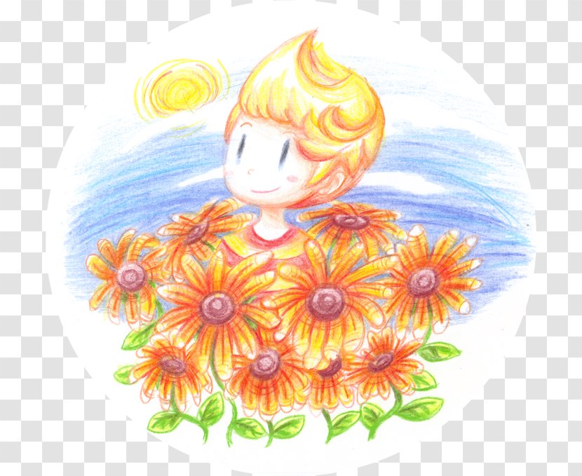Mother 3 EarthBound 1+2 Giygas Porky Minch - Common Sunflower - Sunflowers Transparent PNG
