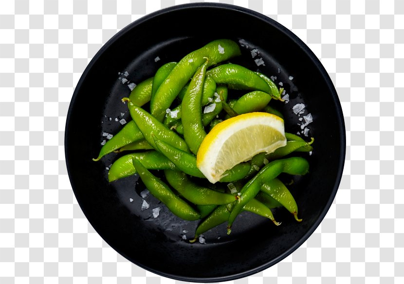 Snap Pea Edamame Vegetarian Cuisine Green Bean Transparent PNG