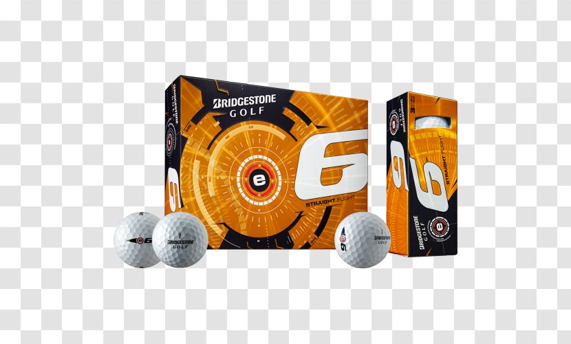 Golf Balls Bridgestone E6 SOFT - Titleist Pro V1 - Optic Yellow Transparent PNG