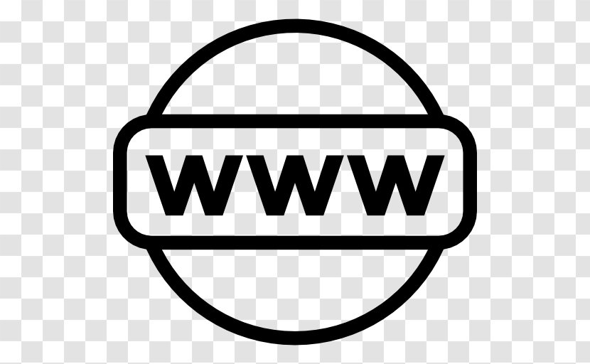 World Wide Web - Black And White - Brand Transparent PNG