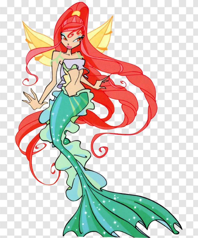 Musa Bloom Tecna Roxy Flora - Fictional Character - Mermaid Transparent PNG