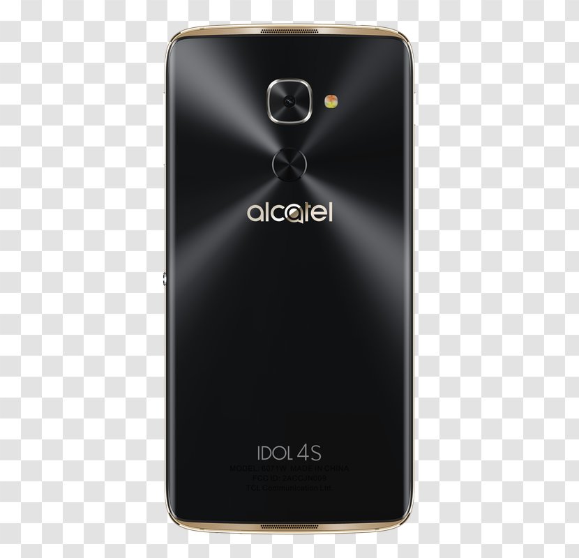 Alcatel Idol 4 Pro 16GB Gold IPhone 4S Mobile Smartphone - Electronic Device - High End Phones Transparent PNG