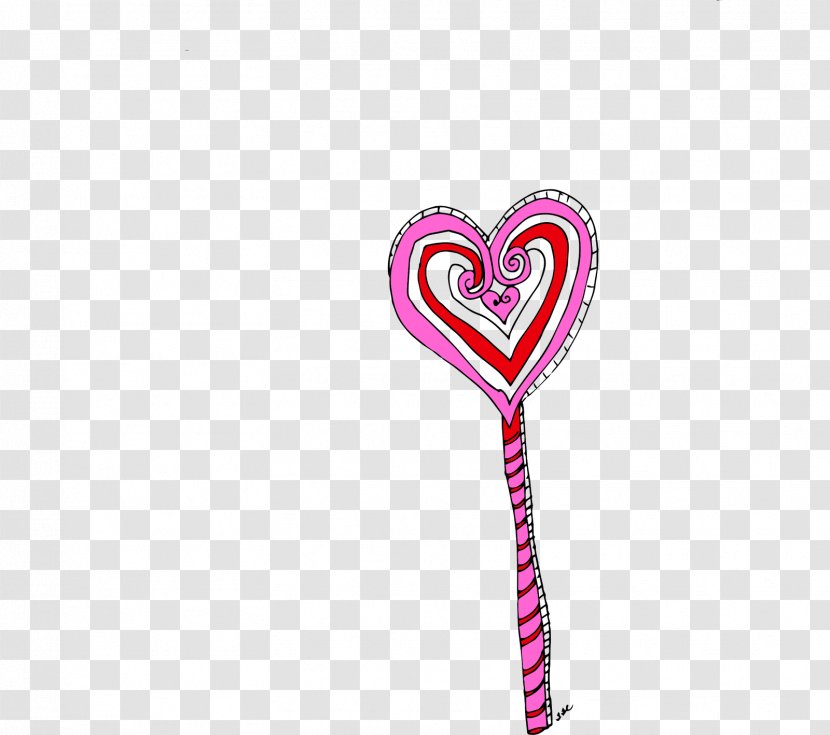 Pink M Body Jewellery Line Font - Lollipop Transparent PNG