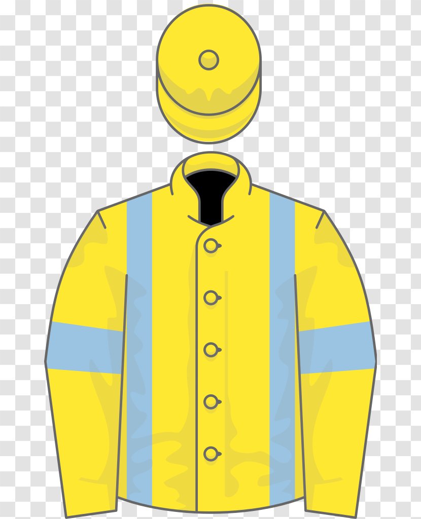 Thoroughbred Horse Racing Jockey Wikimedia Commons - Uniform - Yellow Transparent PNG