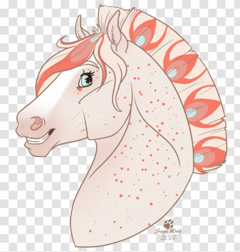 Pony Mustang Pack Animal Mane Drawing - Cartoon - China Doll Transparent PNG