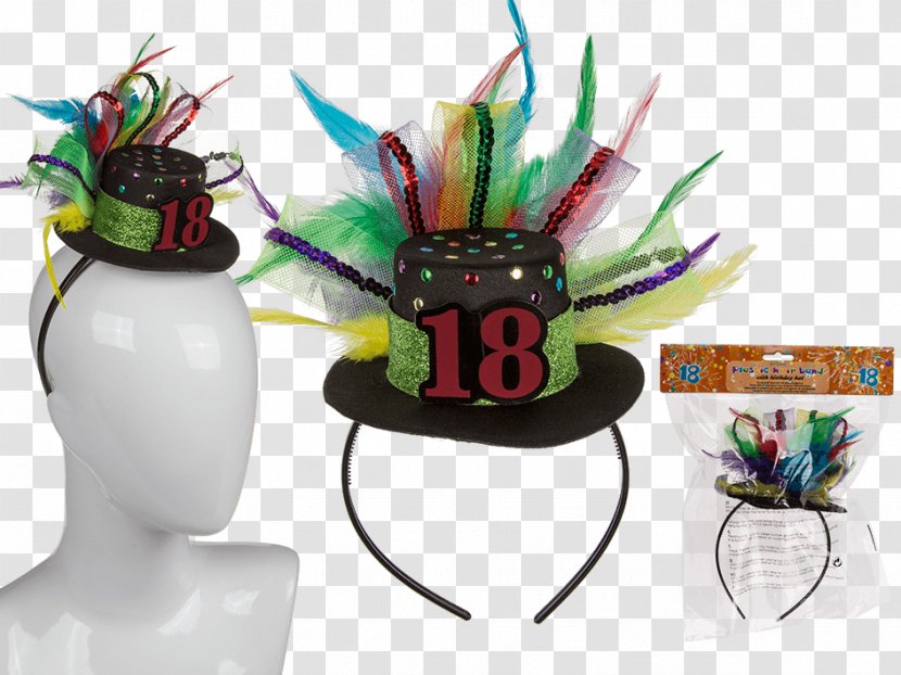 Headband With Feathers Hat Headgear - Party Transparent PNG