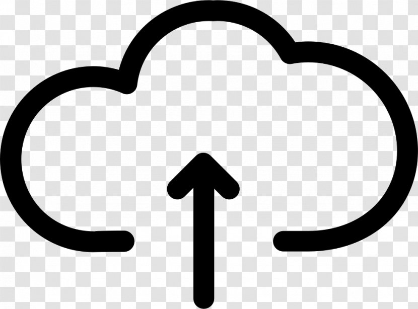 Clip Art - Cloud Computing - Upload To The Transparent PNG