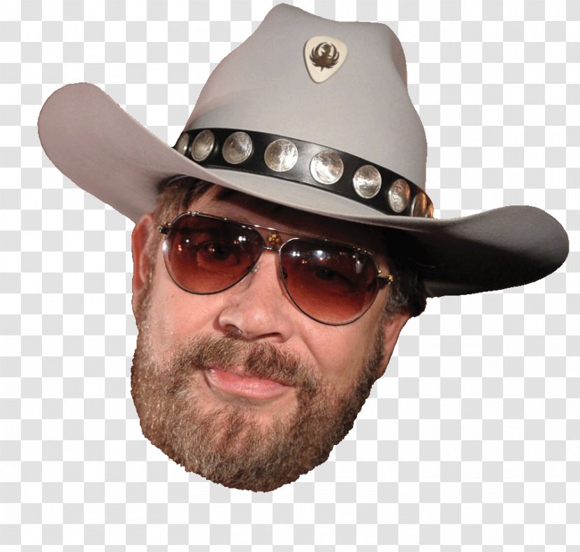 Hank Williams All My Rowdy Friends Are Coming Over Tonight (Have Settled Down) Cowboy Hat Album - Facial Hair Transparent PNG