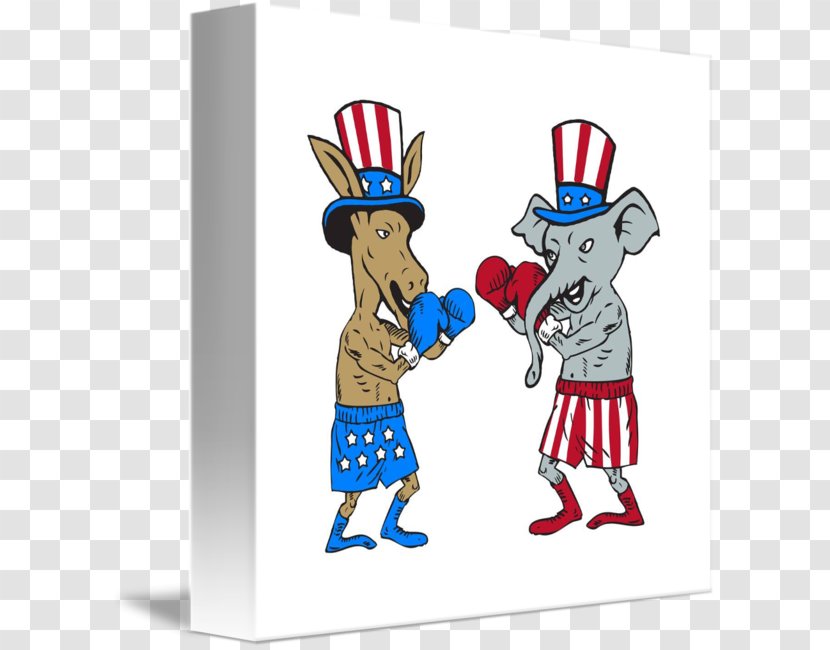Democratic Party United States Cartoon - Vertebrate Transparent PNG