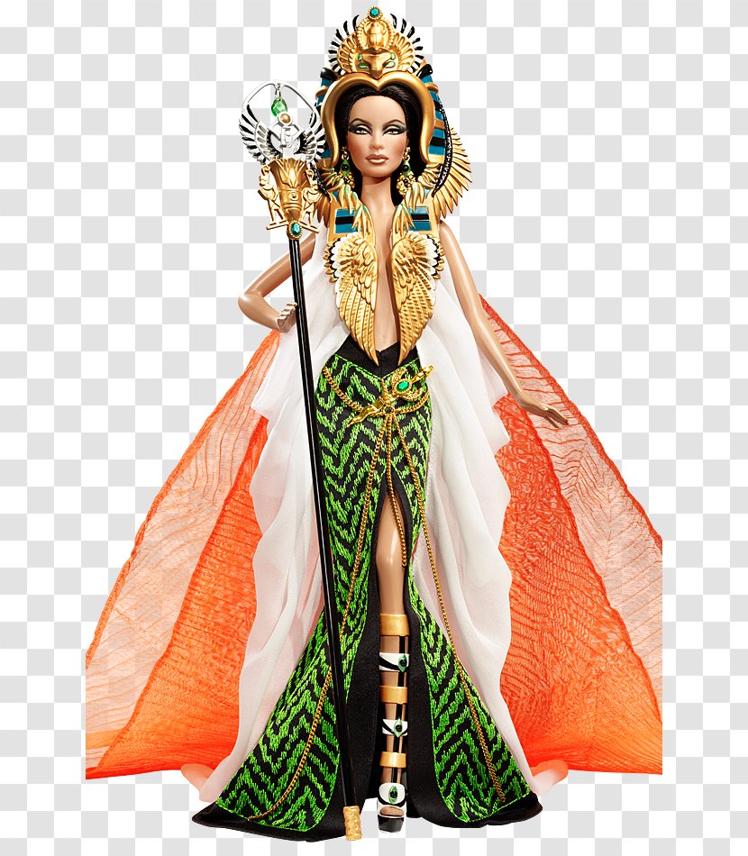 Barbie Doll Toy Ancient Egypt Mattel - Costume - Goddess Transparent PNG