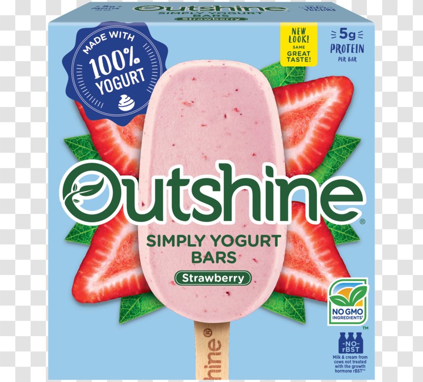 Strawberry Frozen Yogurt Ice Cream Yoghurt - Greek Transparent PNG
