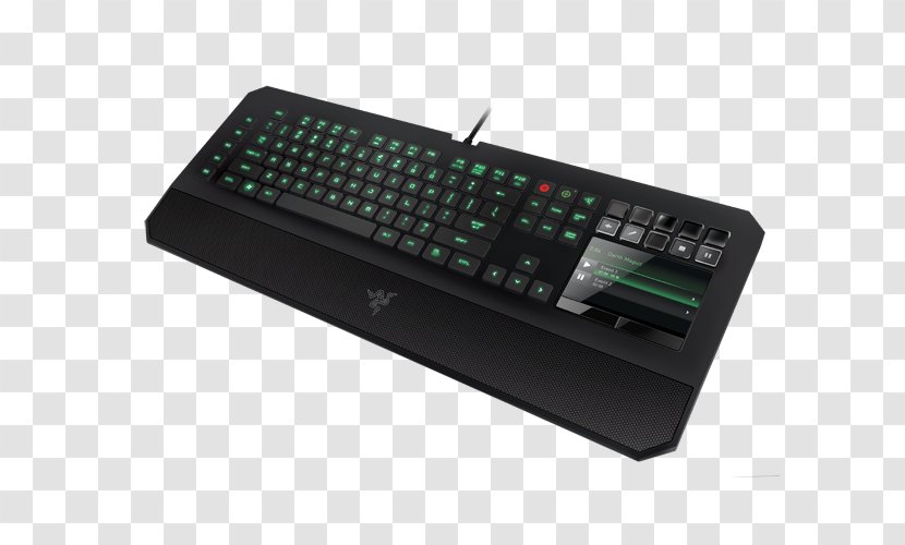 Computer Keyboard Razer DeathStalker Ultimate Inc. Gaming Keypad - Macro - Stalker Transparent PNG