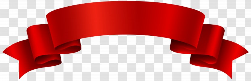 Ribbon Paper Adhesive Tape Textile Grosgrain - Fashion Accessory - Deco Banner Red Clip Art Transparent PNG