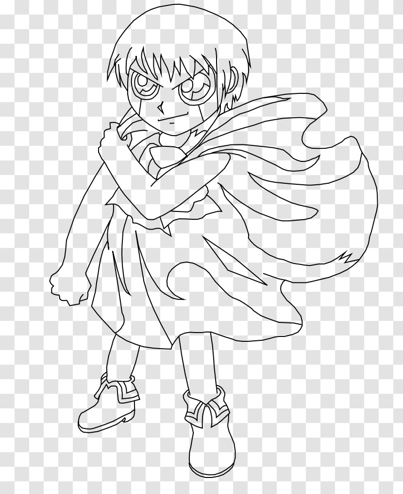 Line Art Kiyo Takamine And Zatch Bell Bell! Drawing Character - Silhouette Transparent PNG