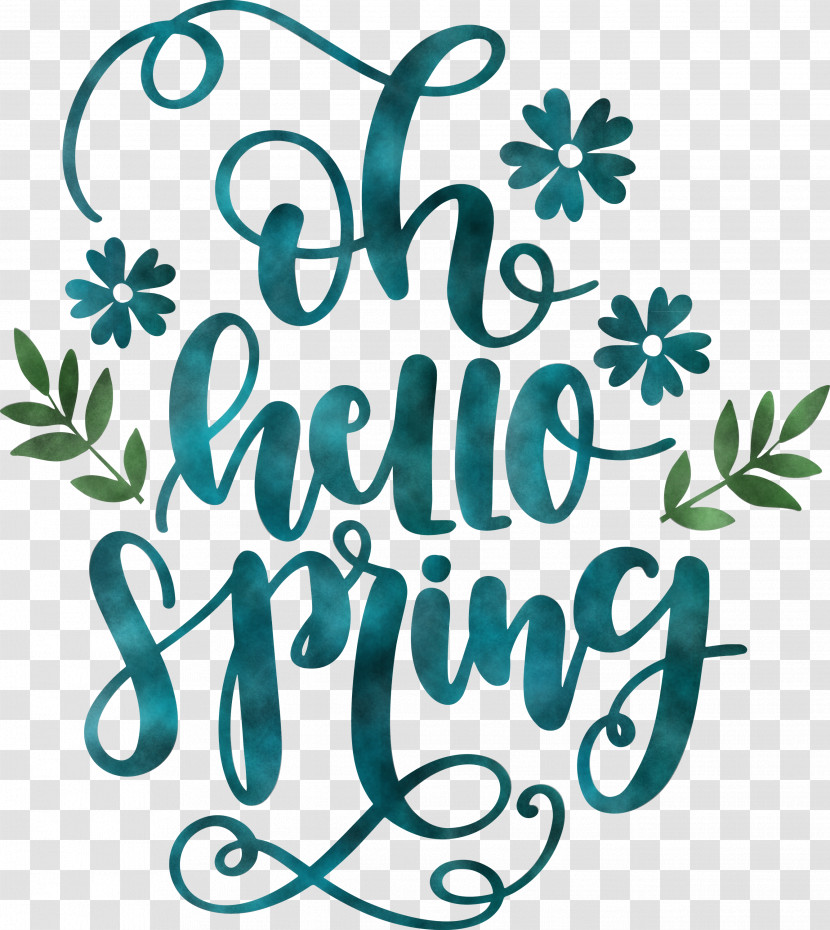 Hello Spring Spring Transparent PNG