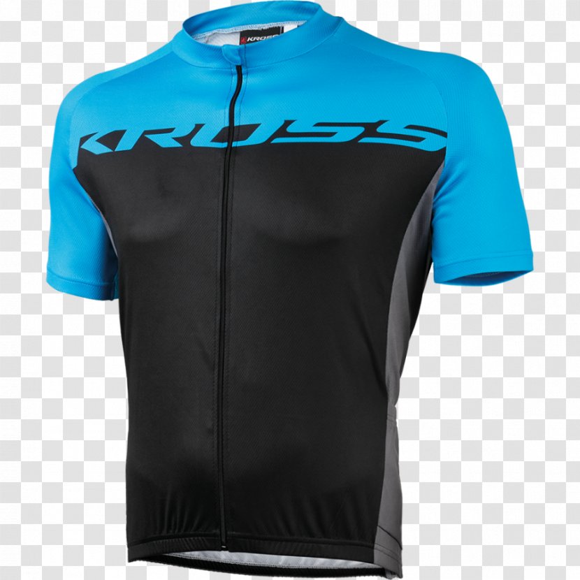 T-shirt Kross SA Bicycle Cycling Blouse - Top - Jersey Transparent PNG