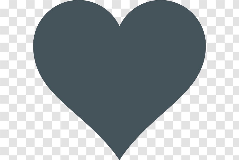 Heart Pattern - Grey Cliparts Transparent PNG