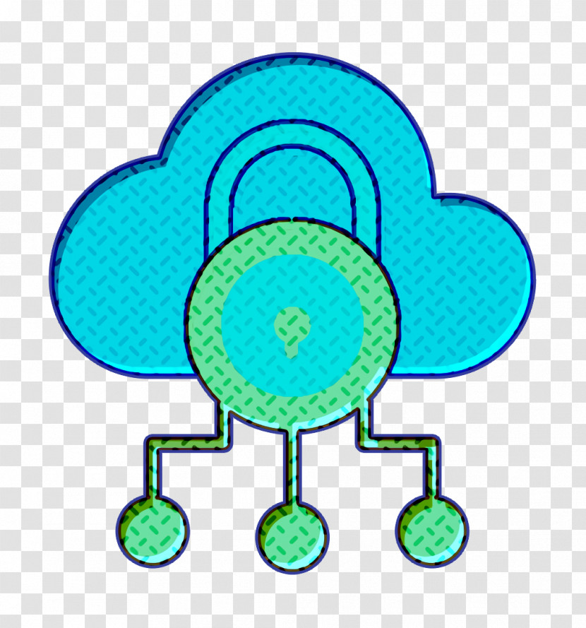 Ui Icon Cyber Icon Cloud Icon Transparent PNG
