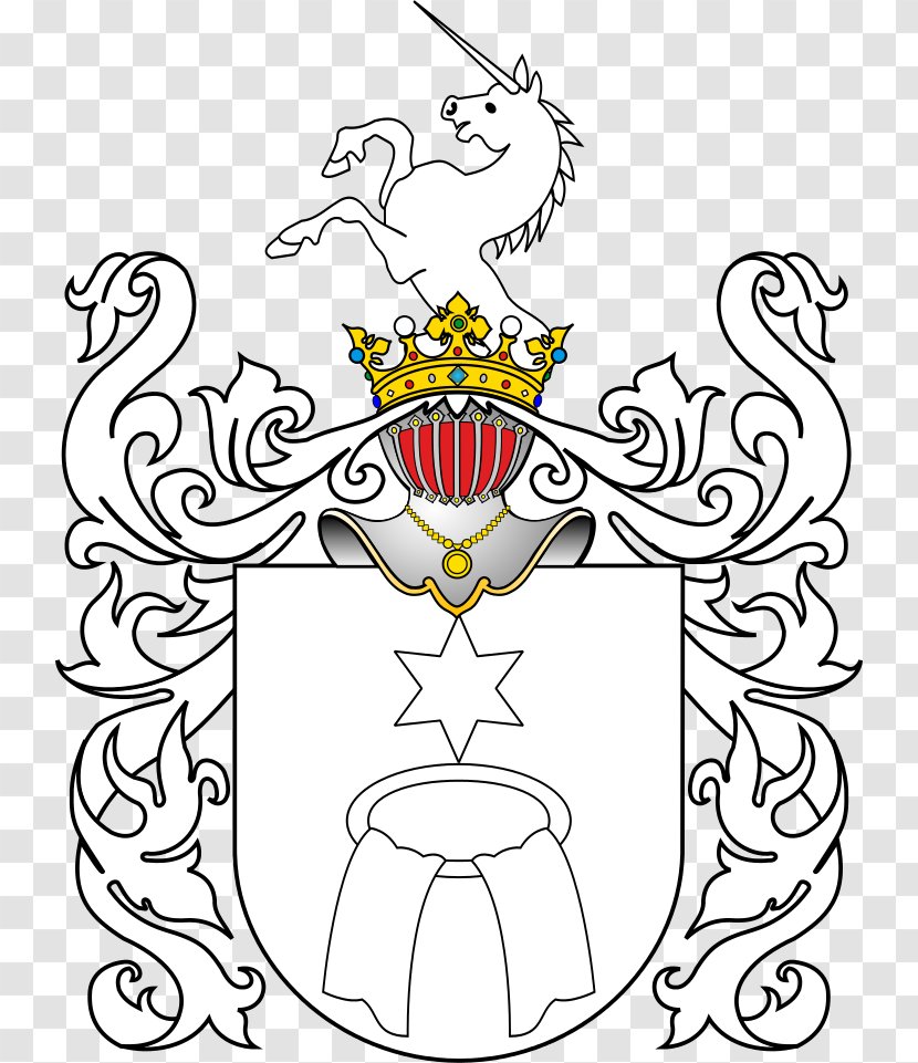 Hipocentaur Coat Of Arms Polish Heraldry Leliwa - Crown - Template Webdesign Transparent PNG