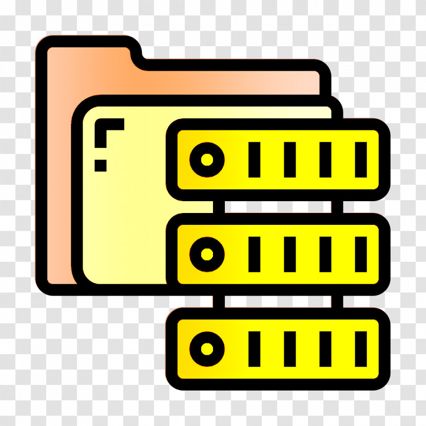 Folder And Document Icon Server Icon Transparent PNG