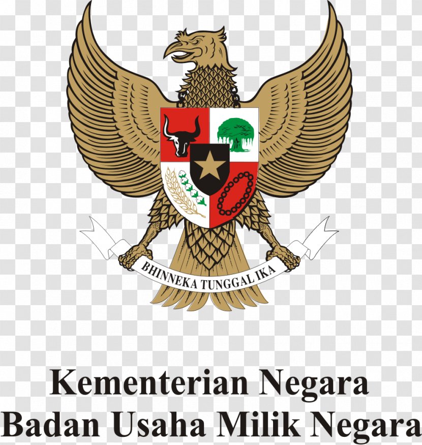 Proclamation Of Indonesian Independence National Emblem Indonesia Logo Design - Vertebrate - Symbol Transparent PNG
