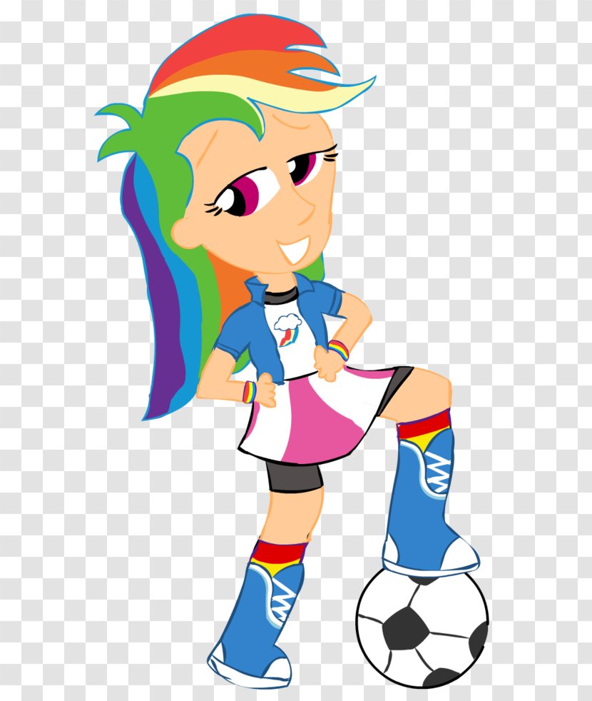 Clip Art Illustration Shoe Cartoon Sports - Fictional Character - Woman Kicking Soccer Ball Into Net Transparent PNG