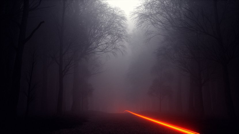 Sunlight Fog Sky Mist - Night Transparent PNG