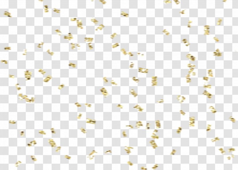 Paper Confetti Gold Computer File - White - Floating Material Transparent PNG