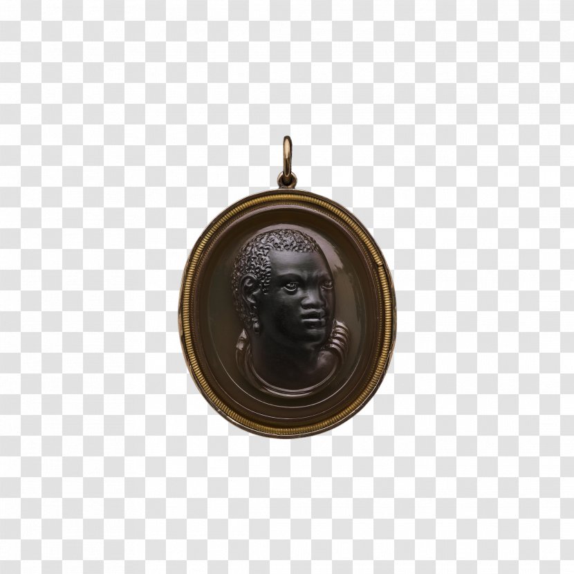 Cameo Oval Bust Warrior Charms & Pendants - Instagrm Transparent PNG