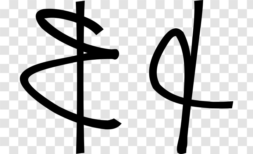 Ampersand Symbol Handwriting English Alphabet - Handwritten Transparent PNG
