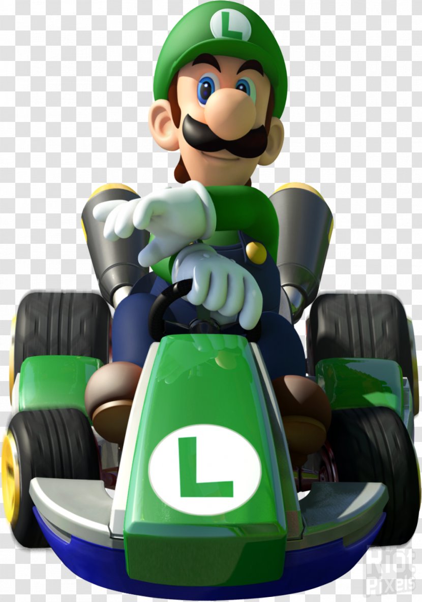 Mario Kart 8 Luigi DS Bros. Transparent PNG