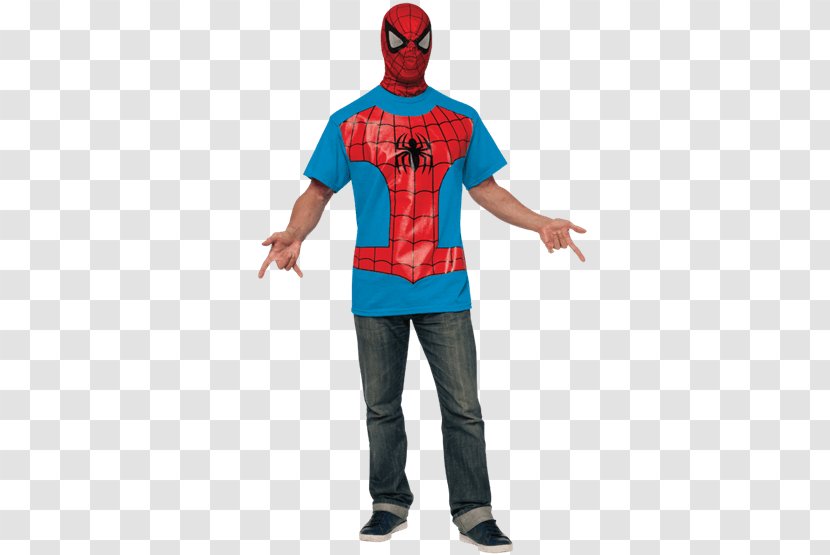 Spider-Man T-shirt Iron Man Costume Party - Adult - Spider-man Transparent PNG