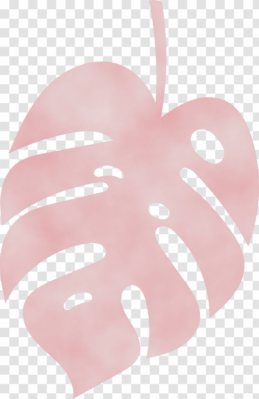 Pink M Heart Transparent PNG