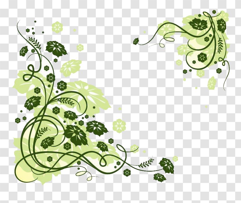 Drawing Flower Green Stock Illustration - Tree - Line Transparent PNG